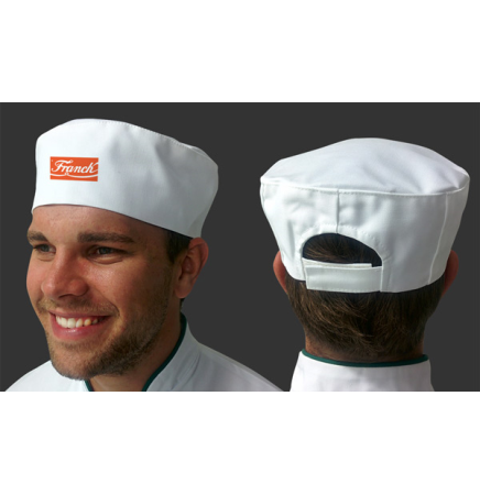White Pillbox Skull Cap