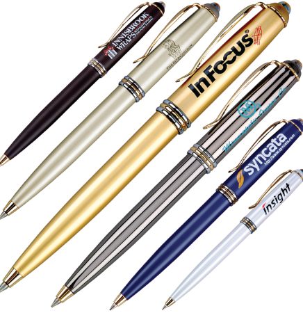 Brass Twist Action Ballpoint Pen