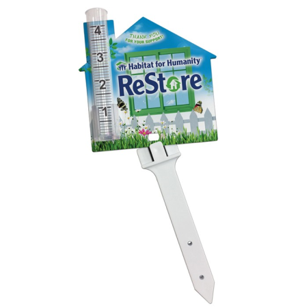 Full Color House/ Barn Rain Gauge