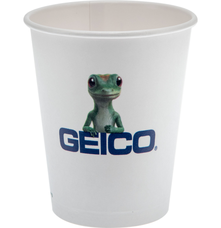 12 oz Eco-Friendly Paper Cup - White