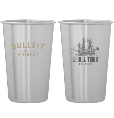 Dubliner Stainless Steel Pint Glass Cup