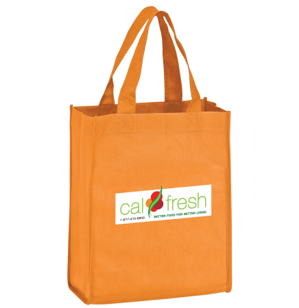 Recession Buster Non-Woven Tote Bag w/Full Color (8"x4"x10") - Color Evolution