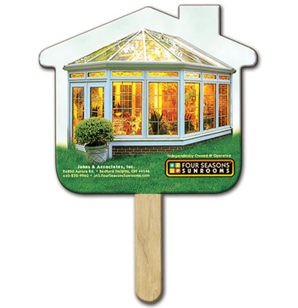 House Stock Shape Mini Fan