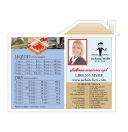 House Shape Magnet 4.75" x 3.875"