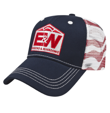 Flag Mesh Back Cap