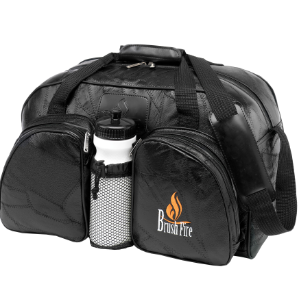 Legacy Leather Weekender Duffel Bag