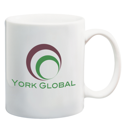 11 Oz. White Ceramic Mug