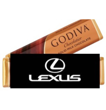 Godiva Bar w/Full-Color Wrap (Custom)