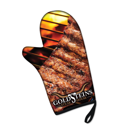 Oven Mitt- Soft Cotton Feel- Full Color