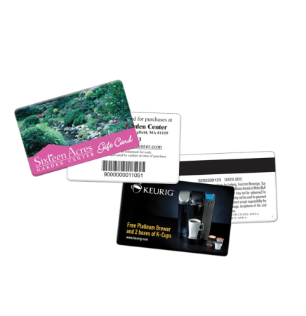Custom Plastic Gift Card