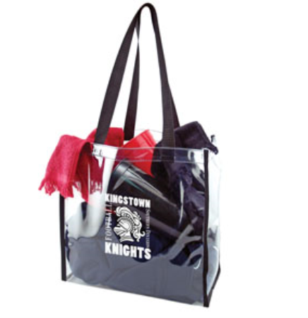 Clear Stadium Tote Bag (12"x12"x6")