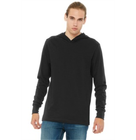 Bella+Canvas® Unisex Jersey Long Sleeve Hoodie