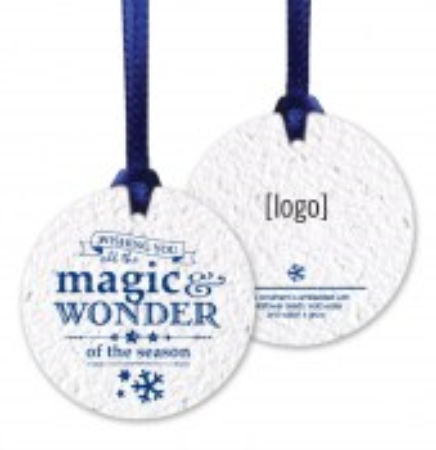 Vintage Seed Paper Ornament Collection - Wishing You All The Magic