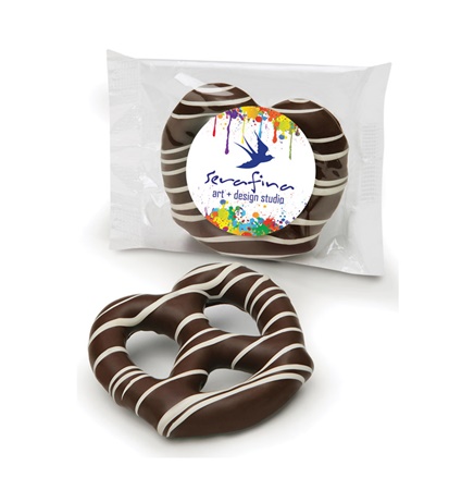 Dark Chocolate Dipped Pretzel