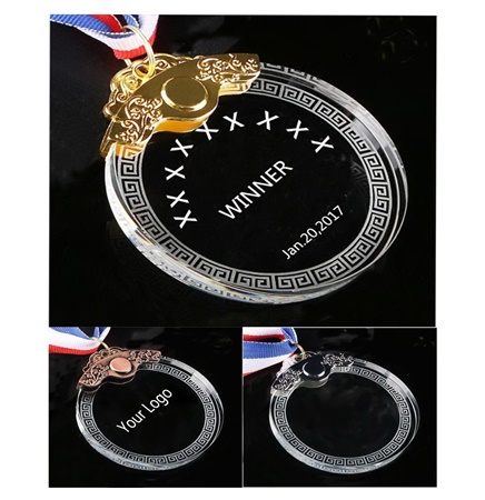 Customized Crystal Medal Sports Awards