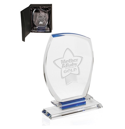 Blue Accent Glass Awards