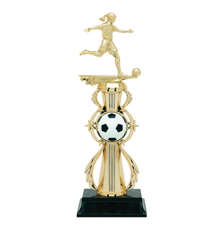 Soccer, Female - Participation Trophies 13" Tall