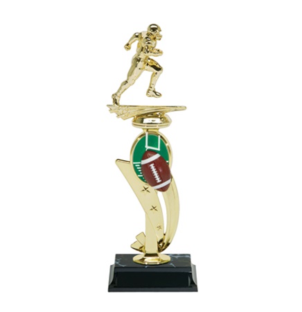 Football - Color Scene Participation Trophies 13" Tall