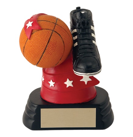 7 Male All Star Player On Puck Trophy