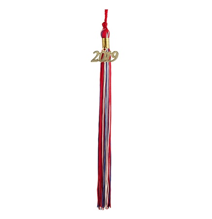 Triple Color - Graduation Tassel - Adult/Teen Sizes