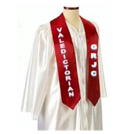 Custom 72" Graduation Sash - Red