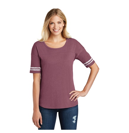 District Women's Scorecard Tee