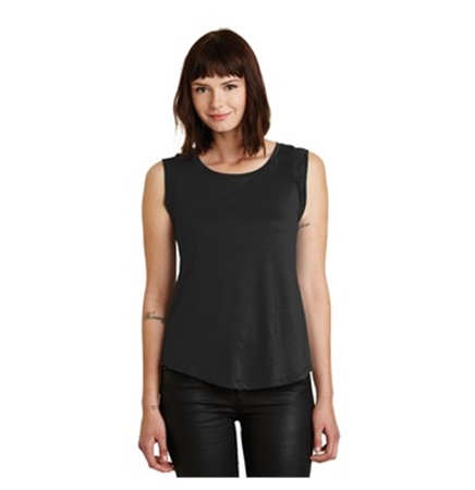 Alternative® Cap Sleeve Satin Jersey Crew T-Shirt