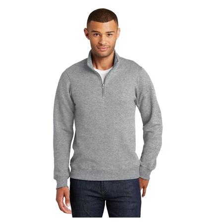 Port & Company® Fan Favorite™ Fleece 1/4-Zip Pullover Sweatshirt