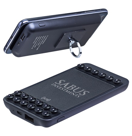 Vertex 4000mAh Power Bank + 5W Wireless Charger