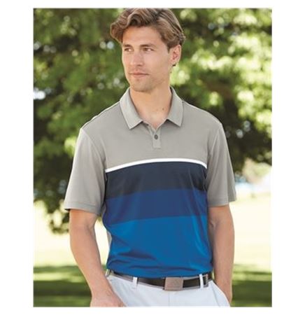 Adidas Golf Climacool Engineered Stripe Sport Shirt