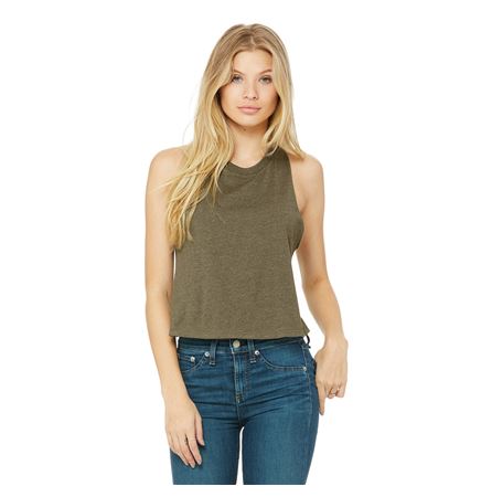 Women's Bella + Canvas® Racerback Cropped Tank