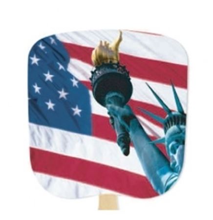 Patriotic Stock Liberty Hand Held Fan