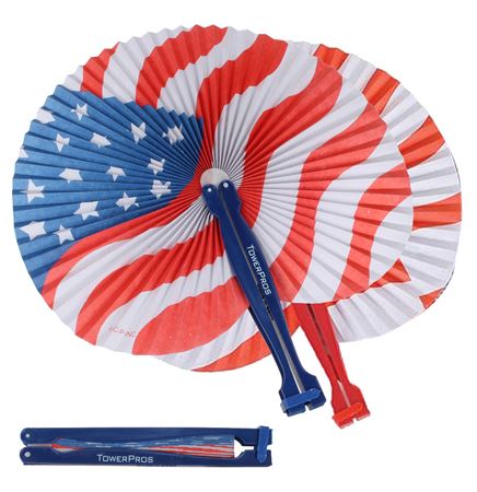 Patriotic Folding Fan