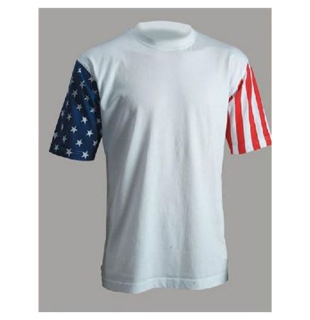 Tiger Hill Adult 100% Cotton Patriotic Tee