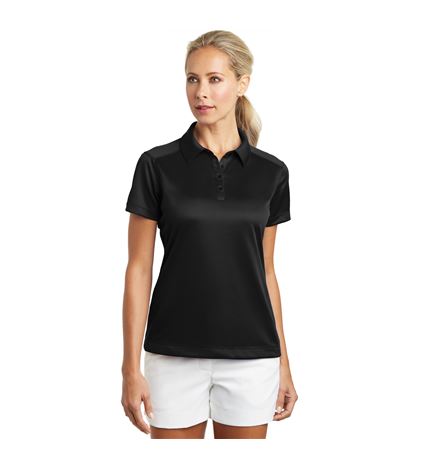 Ladies Nike Golf Dri-Fit Pebble Texture Polo Shirt