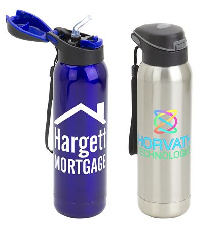 Stratford 17 oz Pop-Top Vacuum Insulated Stainless Steel Bottle