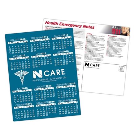 14 Pt. Football Schedule Laminated Paper Card
