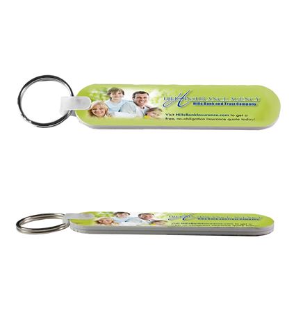 "Mani-on-the-Go" Multi-Color Thick Foam Nail File Keychain (Overseas)