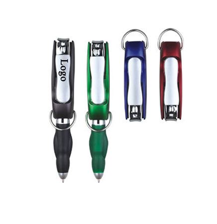 Folding Nail Clipper Balloint Pen