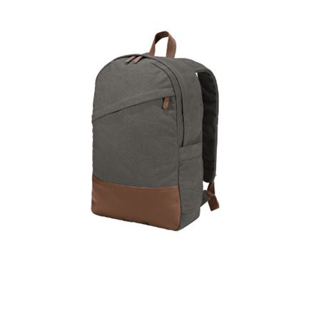 Port Authority® Cotton Canvas Backpack