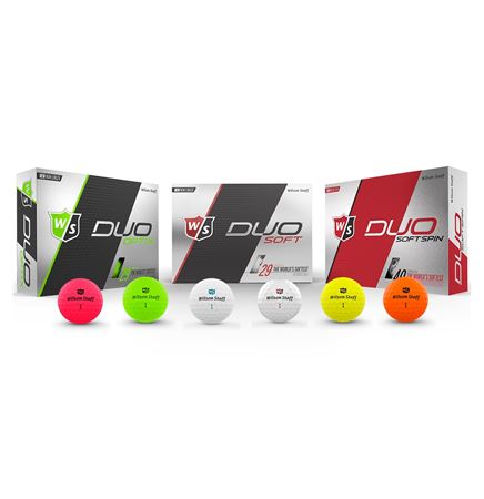 Wilson® Duo Soft or Duo Soft Optix Golf Balls (2018)