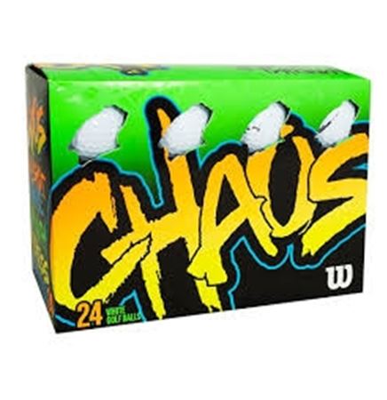 Wilson® Chaos 2017 Golf Balls (24 Pack)