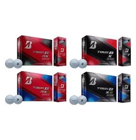 Bridgestone® 2018 Tour BX, BXS, BRX, BRXS Golf Balls