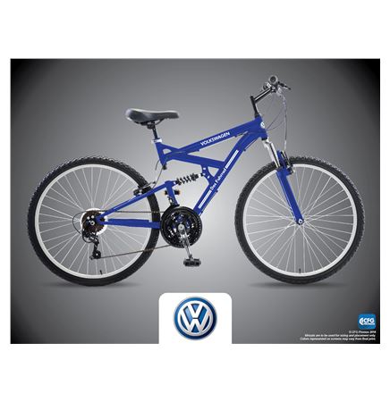 Dual Suspension Mountain Bicycle - Blue for Custom Orders