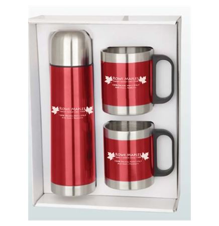 Stainless Steel Mug & Thermos Gift Set