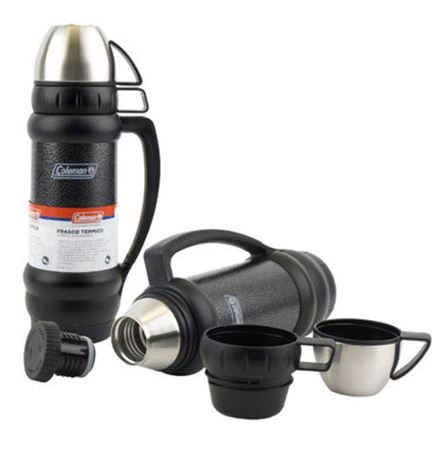 34oz Coleman Stainless Steel Gray Vacuum Bottle