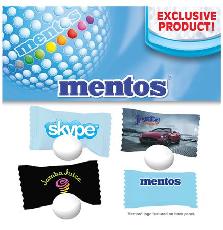 Individually Wrapped Mentos Mints