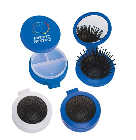 3-In-1 Brush And Pill Case Kit