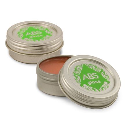 .5 Oz. Round Gloss Lip Balm Tin - Petroleum-Free