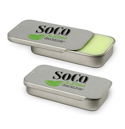 .3 Oz. Small Slider Lip Balm Tin - Petroleum-Free